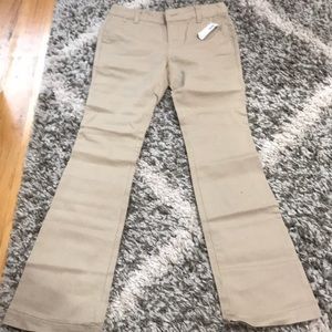Girls old navy khaki pants
